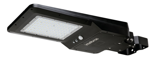 Luminaria Solar Poste Integrada Lsi 4800 C/ Sensor Intelbras