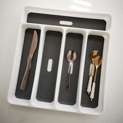 Bandeja Para Cubiertos Clásica, Organizador De Cocina Con 5