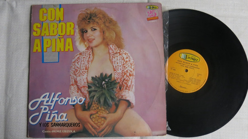 Vinyl Vinilo Lp Acetato Alfonso Piña Y Los Sanmarqueros