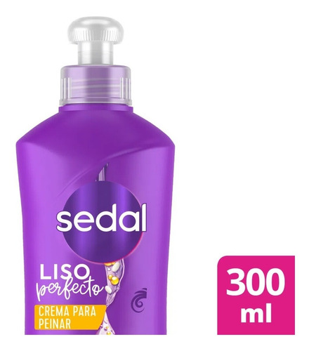 Crema Para Peinar Liso Perfecto Reduce Frizz Sedal 300ml