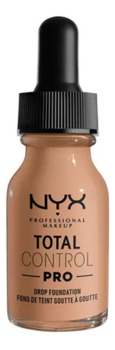 Base Total Control Pro Drop Foundation Medium Buff Nyx Tono MED BUFF