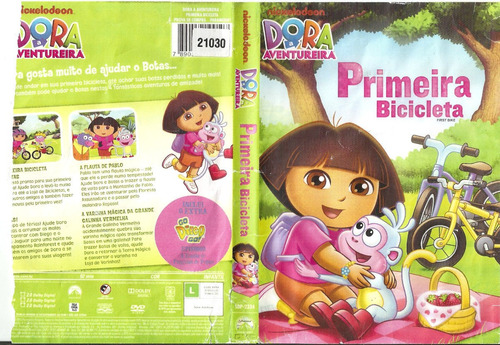 Dvd - Dora A Aventureira Primeira Bicicleta