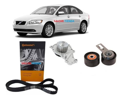 Kit Distrbucion + Bomba De Agua Volvo S40 1.6 Diesel 10-12