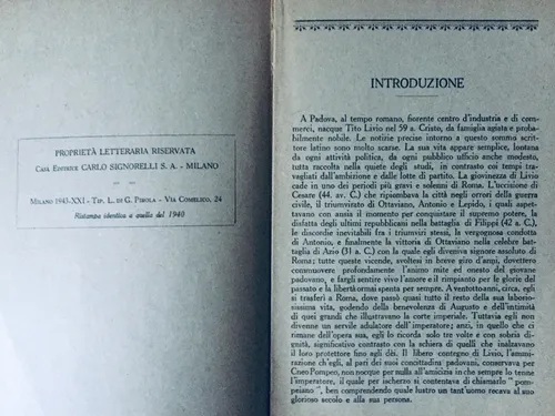 Historia De Roma - Volumen I (Usado)