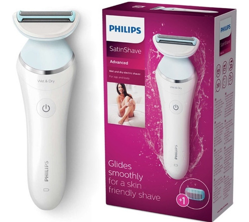 Afeitadora Philips Femenina Lavable Brl130 Con Una Cuchilla