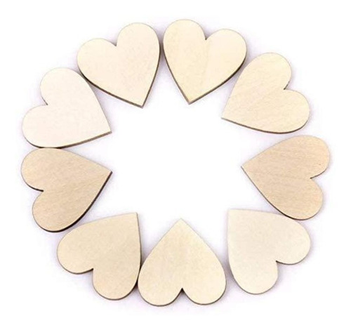 Corazon 11cm Corte Figura Madera Fibrofacil Mdf 3mm Adorno