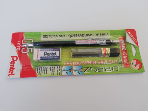 Imagen 3 de 3 de Portaminas/lapicero Pentel Orenz 0.5 Negro