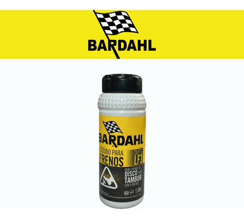 Líquido De Frenos Bardahl Disco Y/o Tambor Con O Sin Abs