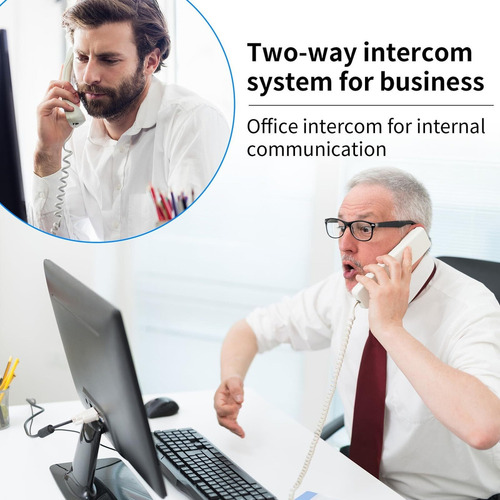 2pcs Sistema De Intercomunicación Inalámbrico 433mhz Walkie