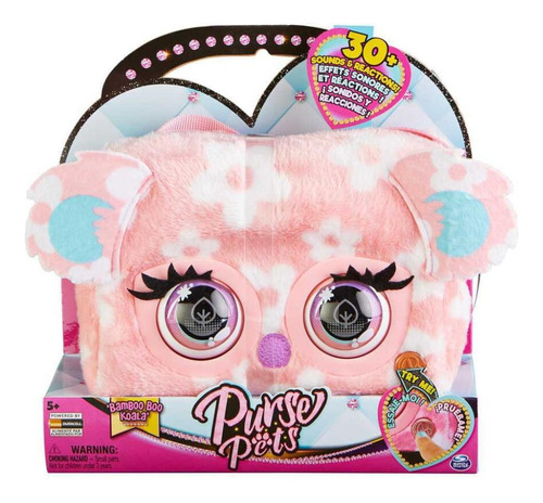 Purse Pets - Bolsa Interativa - Bamboo Boo Koala