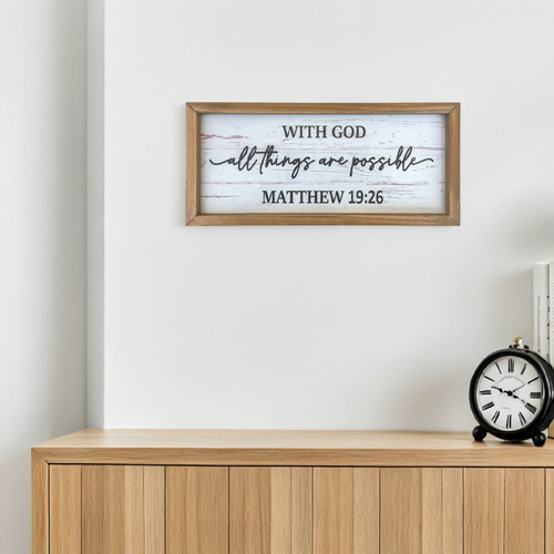 Letreros De Madera Inspiradores: Placas De Madera Espiritual