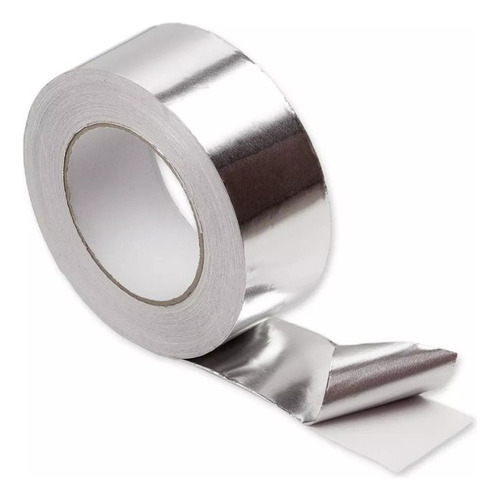 Foil Tape Cinta Aluminio Adhesiva 50m Termica Alta T°