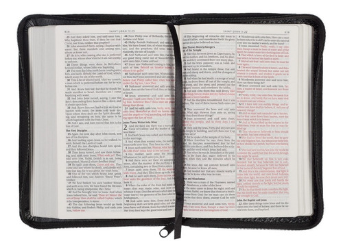 Imagen 8 de 10 de Biblia En Inglés King James Version Tamaño Compacto Negro
