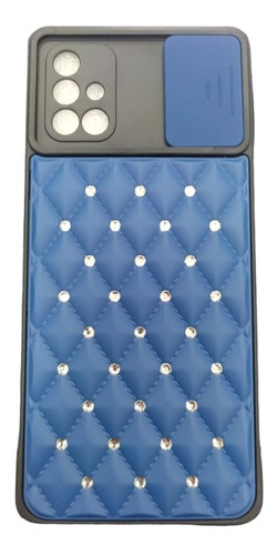 Case Protector Cubre Cámara Con Brillo Para Galaxy A71/4g