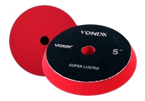 Boina Espuma Voxer Vermelha Super Lustro Vonixx 5 Cônica *