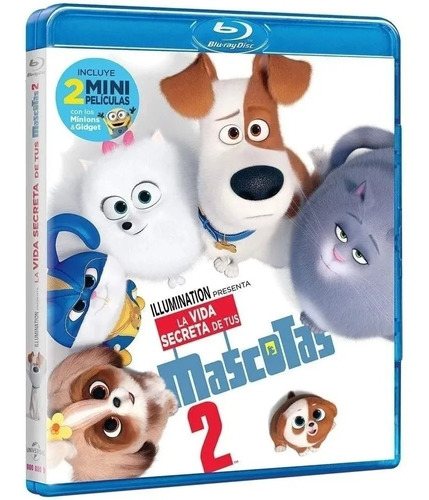 La Vida Secreta De Tus Mascotas 2 Dos Pelicula Blu-ray