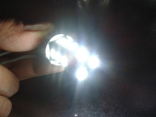 Foco Microled - 2 Focos 1156 5050 18 Smd Led Blanco 12 V