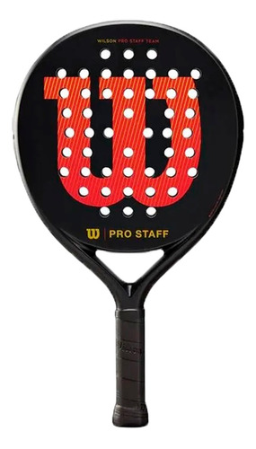 Wilson Paleta Padel Unisex Pro Staff V2 Team Neg-rojo Ras