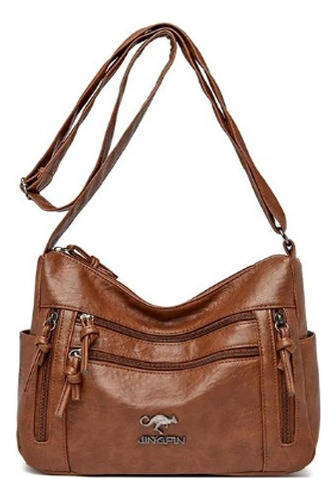 Bolso De Hombro De Mujer De Gran Capacidad En Piel Suave