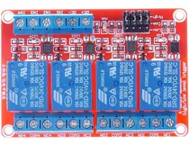 Comprar Modulo Relé 4 Canal 12v Activación Configurable  Nivel L\u002Fh