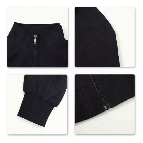 Chamarra Cortavientos Casual Chamarra De Hombre De Color Sól