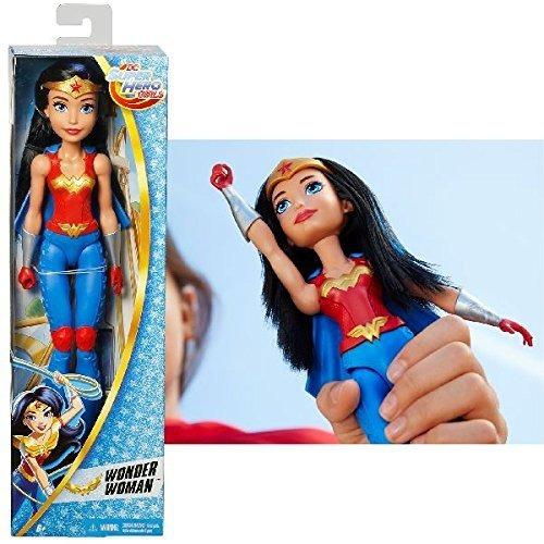 Mattel Dc Super Hero Girls 12  Entrenamiento Accion Mujer M