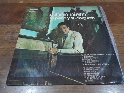 Vinilo - Rubén Nieto - Su Piano Y Su Conjunto - 1975