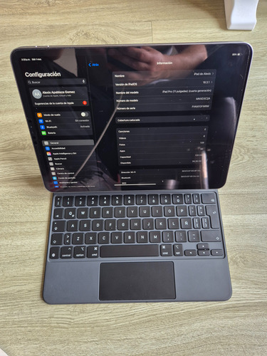 iPad Pro 11 Wifi 128gb M2 (4ta. Generación) + Magic Keyboard (Usado)