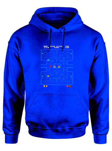 Buzo Hoodie Pac Juegos Arcade Retro Man R13