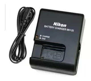Carregador Nikon Mh-25 Para Bat-eria D750 Org Importado Nf