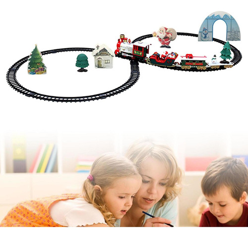 De Tren Clásico Con Humo , Luz Y Sonido, Locomotora De ,