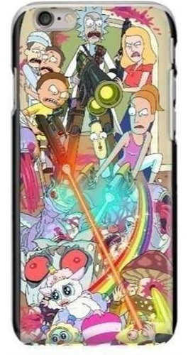 Funda Celular Case Rick Y Morty Caricatura Serie  Celular  *