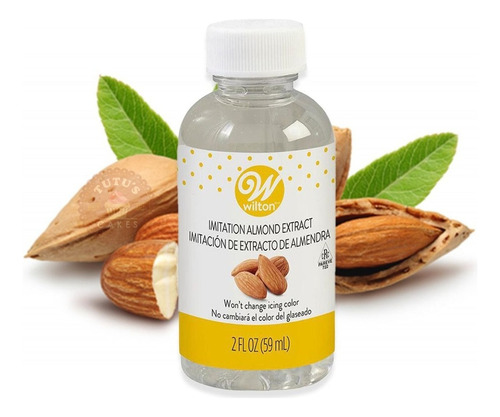 Extracto Imitacion De Almendra Marca Wilton 59ml