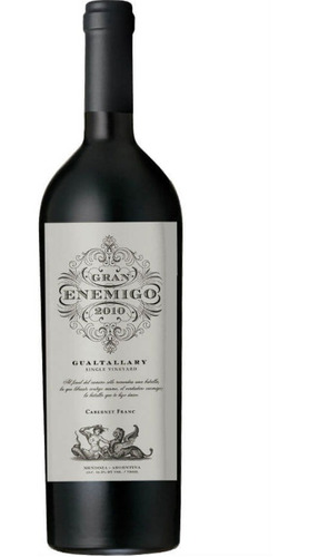 Vino Gran Enemigo Gualtallary 750ml Añada 2018. Armanat