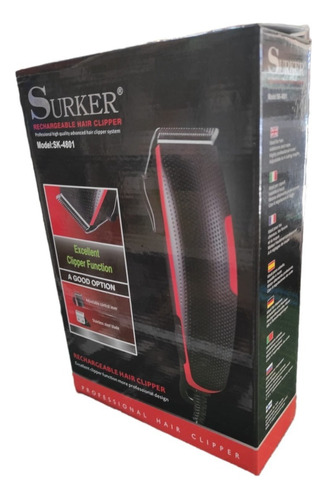 Máquina Corta Pelo Rebaja Barba Surker Sk4801
