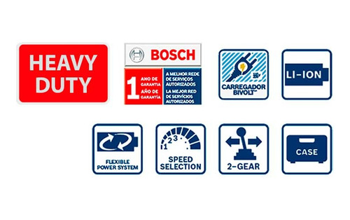 Kit Bosch Rotomartillo Gsb120-li Y Llave Impactogdr120-li12v