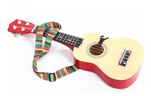 Con Correa De Ukelele Hook Para Mini Guitarra Bajo Y