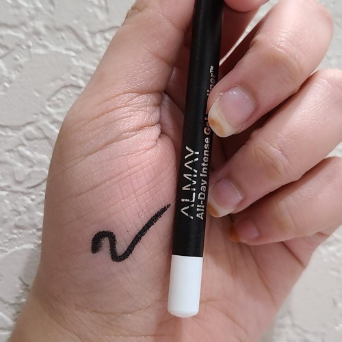 Delineador Ojos Sensible Almay Hipoalergénico Waterproof Negro Mate