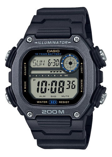 Reloj Casio Dw291h-1av Para Hombre Deportivo Digital Color