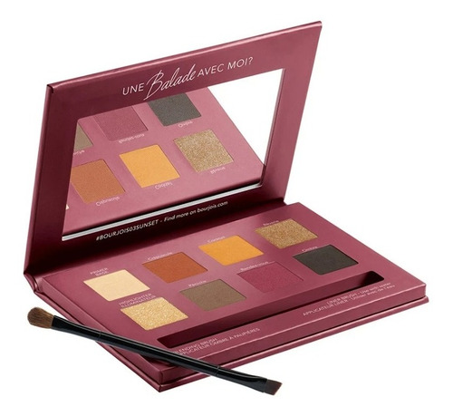 Bourjois Nº3 Quai De Seine Eyeshadow Palette Sunset Edition Cor da sombra paleta