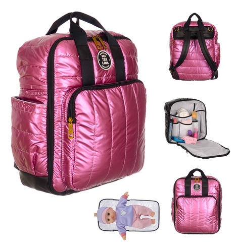 Mochila Bolso Maternal Cambiador Bolsillo Termico Bebe Porta