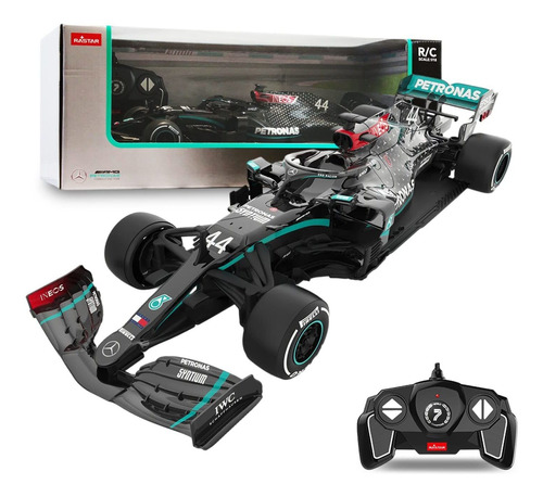 Juguete Carro De Control Remoto Mercedes Amg F1 Escala 1:18