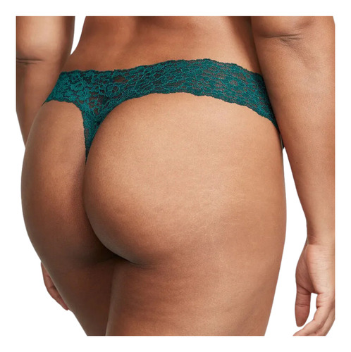 Victorias Secret Pack 5 Tangas De Encaje Varios Colores