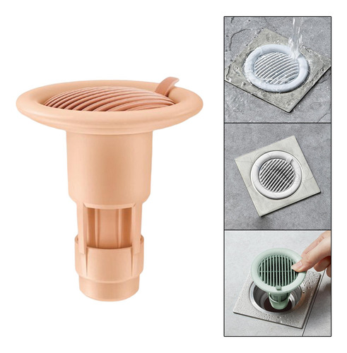 Drenaje Del Piso De, Tapón Antiolor Drenaje Rápido Rosado