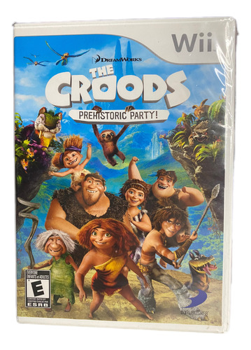 The Croods Nintendo Wii Original Ntsc Sellado Nuevo