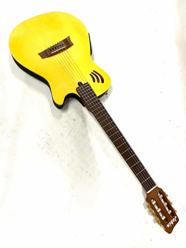 Raridade Violão Jobin Flat Fundo Fibra Nylon Novo Original