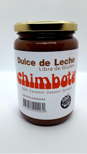 Dulce De Leche Chimbote Frasco 850 Grs