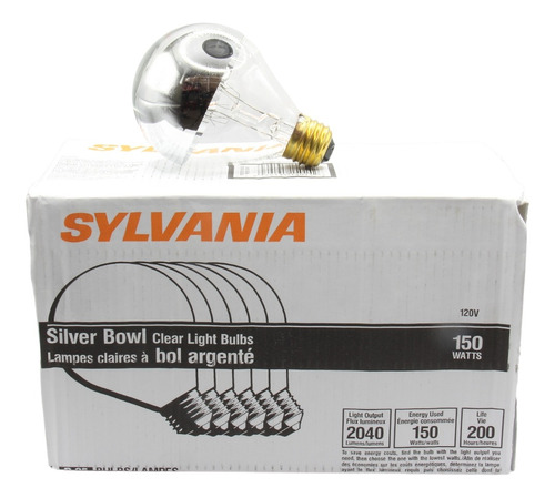Foco Sylvania Para Quirofano Silver Bowl 150w 120v E27 