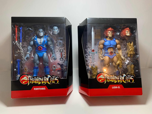 Lion-o Y Panthro Thundercats Super 7 (Usado)
