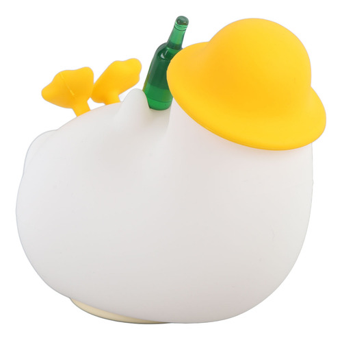 Fun Duck Led Multifuncional De Silicona Suave Con Diseño De